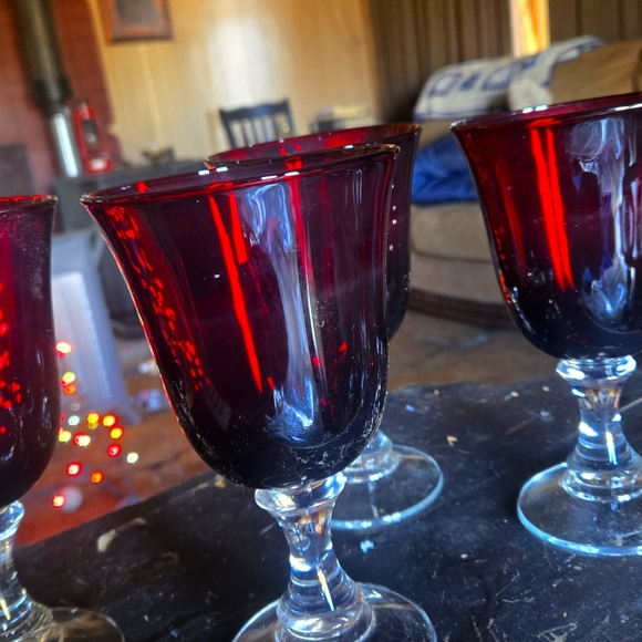 Ruby Red Glassware - Picture 2 of 2